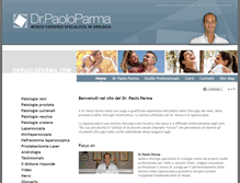 Tablet Screenshot of drpaoloparma.com